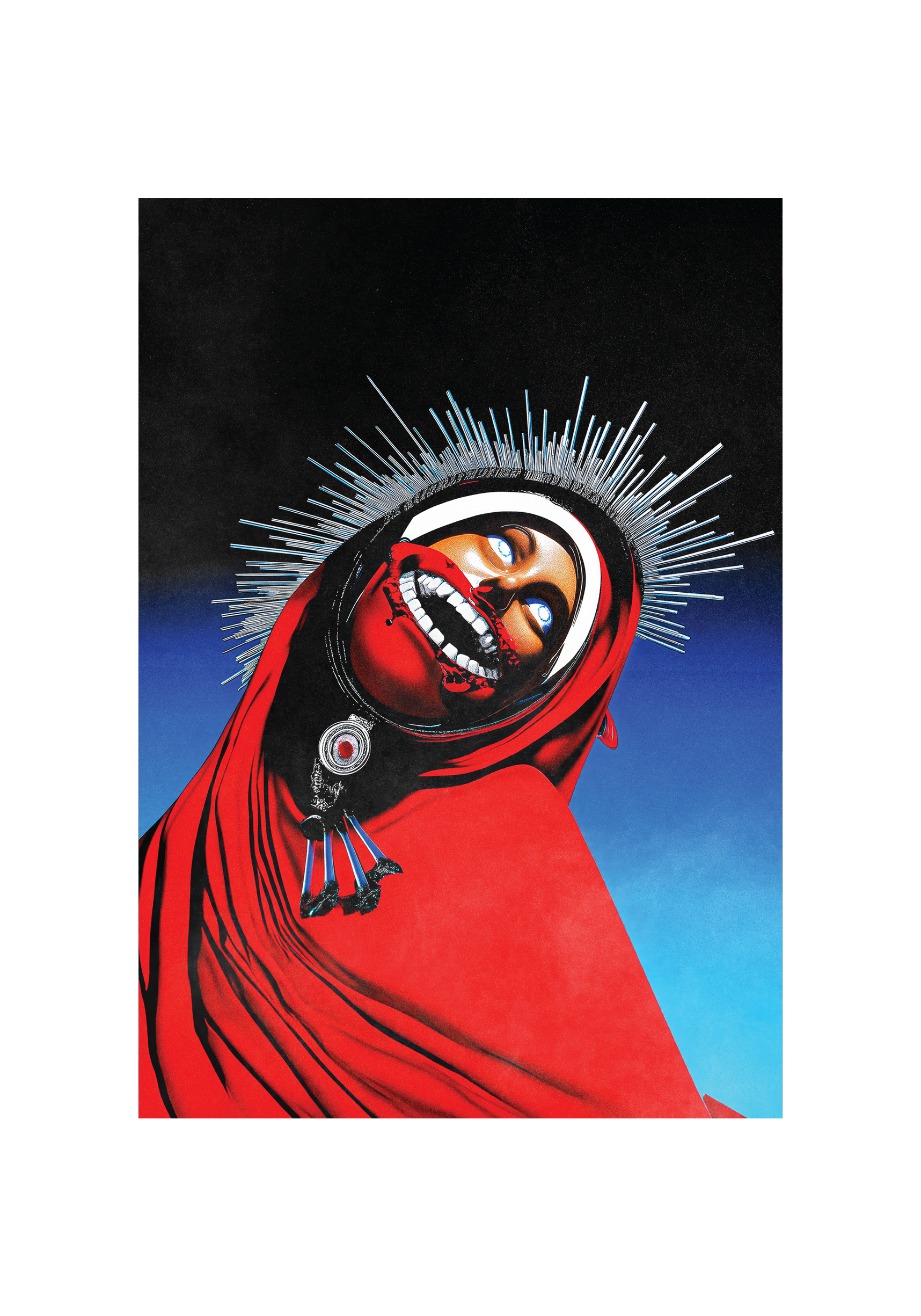 poster Nuestra Virgen Del Fuego - Wantatu